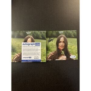 AUTOGRAPHED Kacey Musgraves SIGNED Deeper Well CD COA ACOA #SC98327